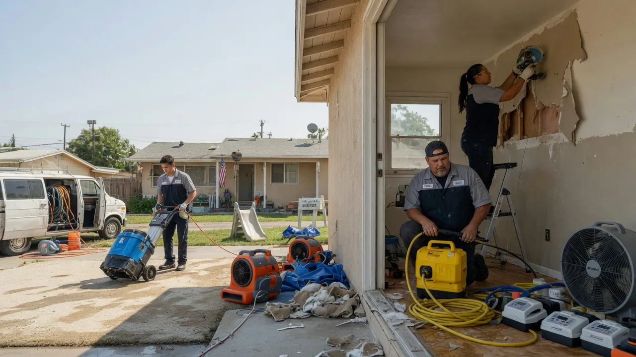 Water Damage Restoration in White Heath, IL near me
